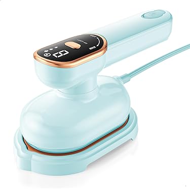 早い者勝ち❣️ 折り畳み式スチームアイロン ホワイト×ピンクゴールド コンパクト 早い者勝ち❣️ 折り畳み式スチームアイロン ホワイト×ピンク